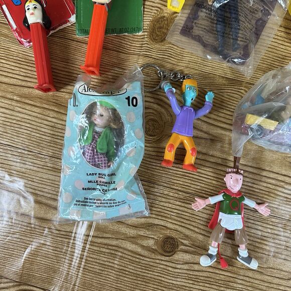 Vintage 1990's McDonalds Burger King Fast Food Toys Lot Of 30 Happy Meal Toys - Picture 3 of 16